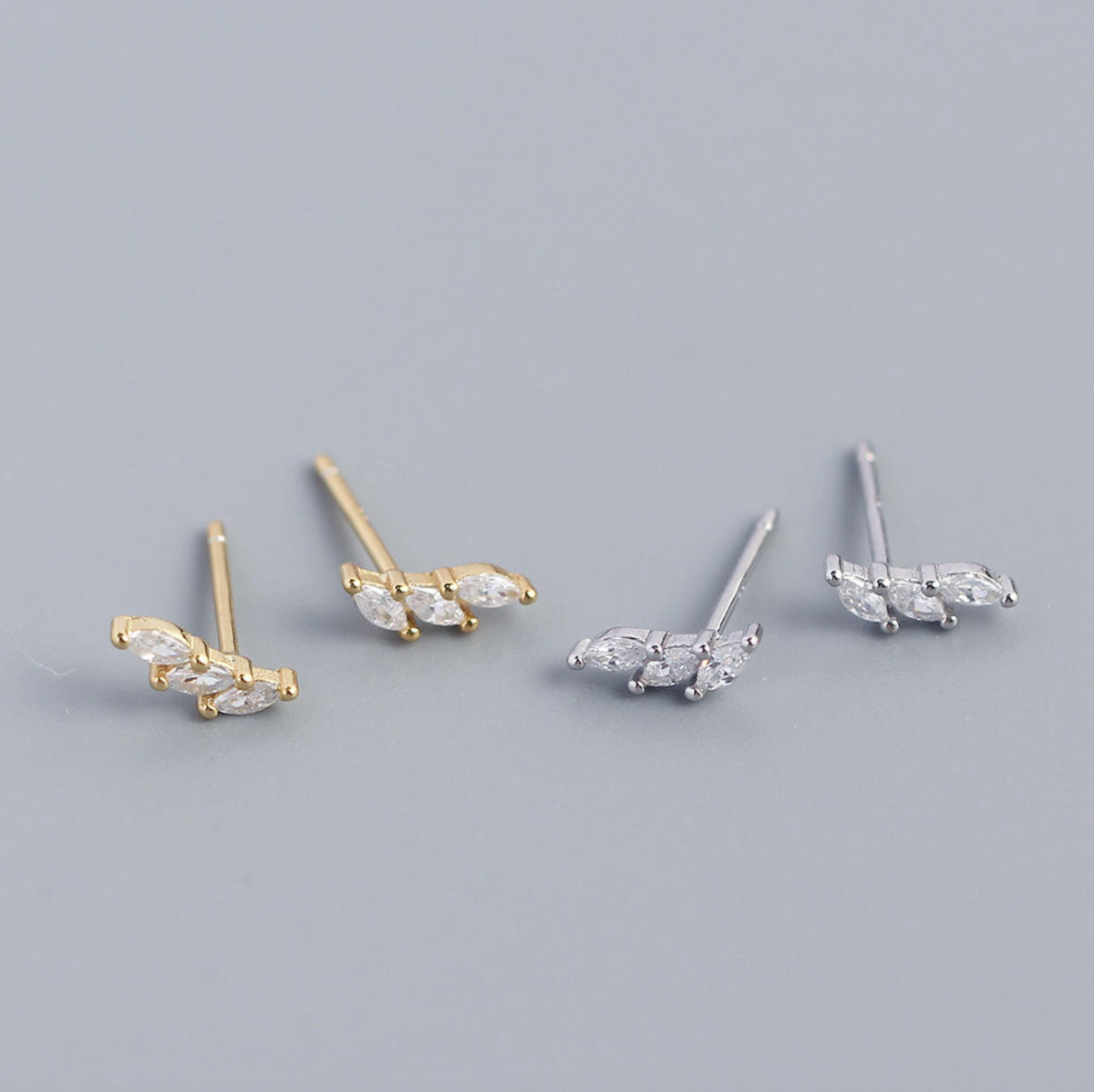 Minimalist Sparkling Mini Earrings