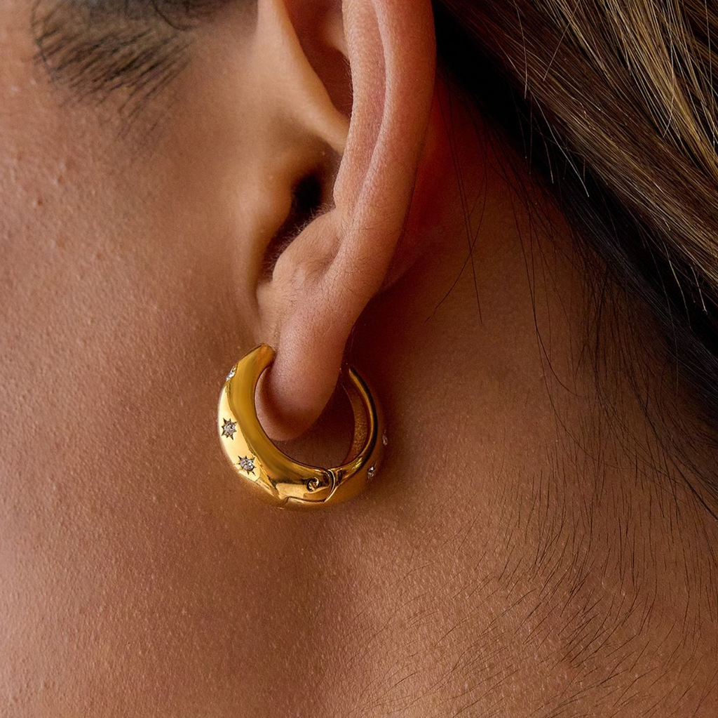 European Style Stainless Steel Earrings for Women